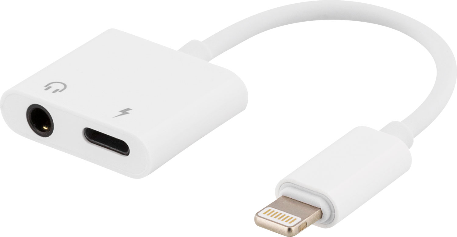 Epzi Lightning to 3,5 mmadapter Charge + Music (IPLH586) Lightning