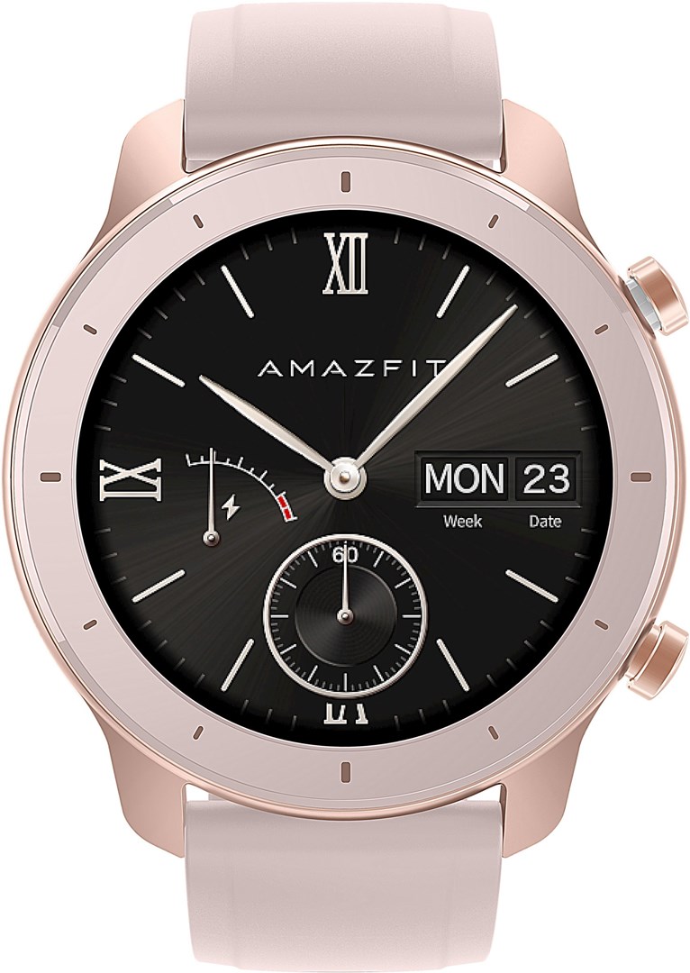 Amazfit GTR 42mm Cherry Blossom Pink - Elegant, vattentät smartwatch