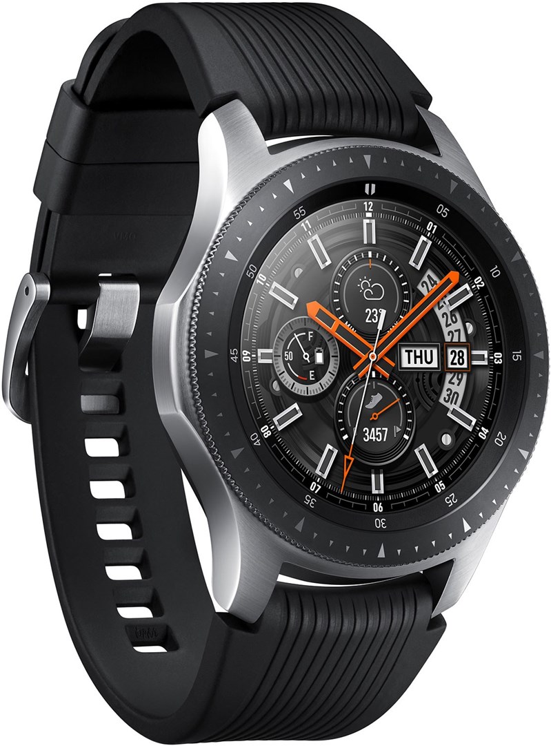 Samsung Galaxy Watch 46mm LTE Silver Robust och vattentät smartwatch