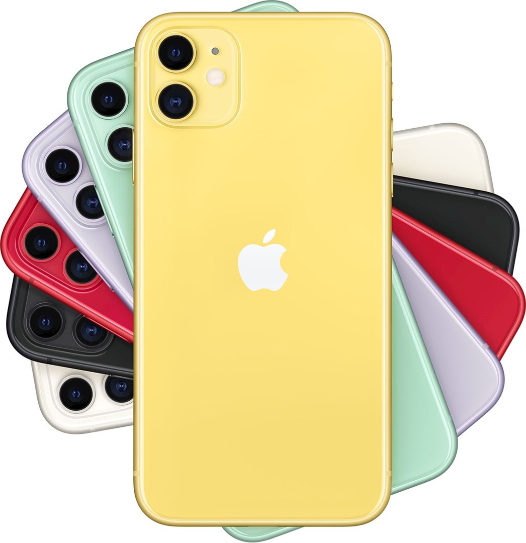 Apple iPhone 11 64GB Yellow Färgstark. Kraftfull. Ett absolut måste.